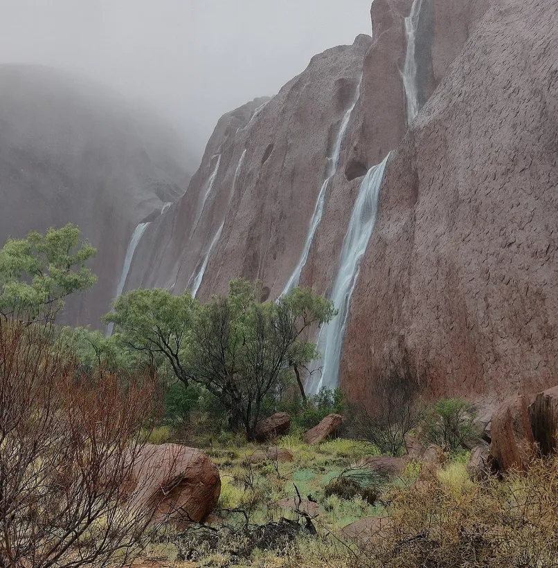 Waterholes at Uluru