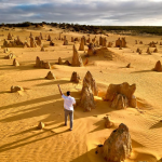 Photographing the Pinnacles Desert